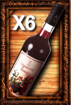 hypocras rouge 75cl x 6